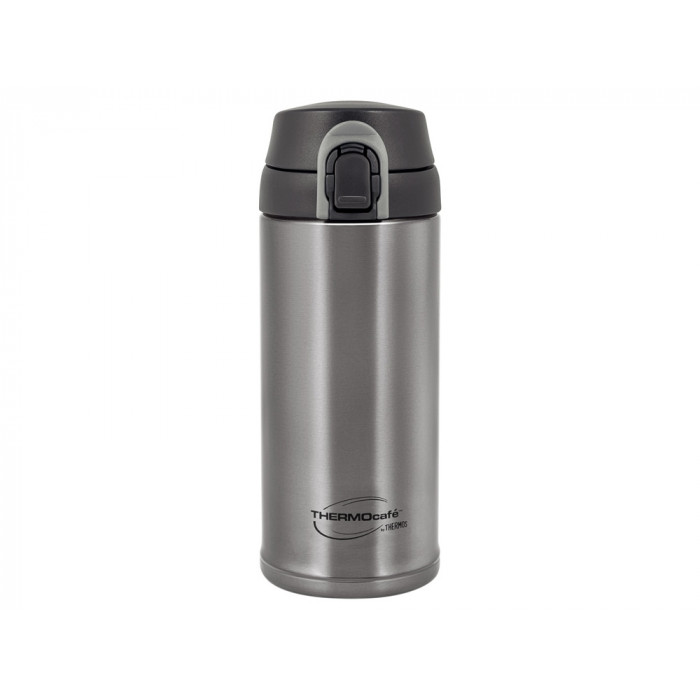 Термос из нерж. стали тм ThermoCafe TC-350T (Dark Grey), 0.35L, серый