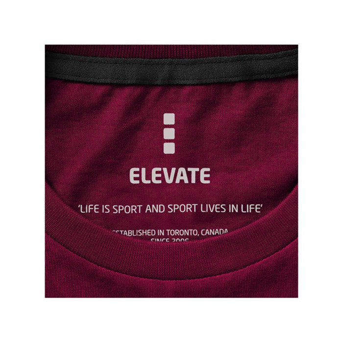 Nanaimo женская футболка с коротким рукавом, бургунди