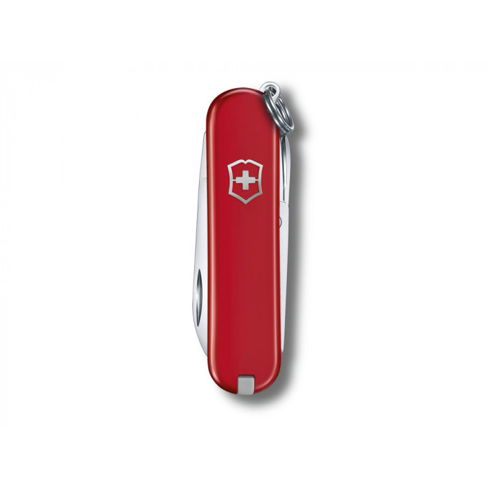 Нож-брелок VICTORINOX Classic Style Icon, 58 мм, 7 функций, красный