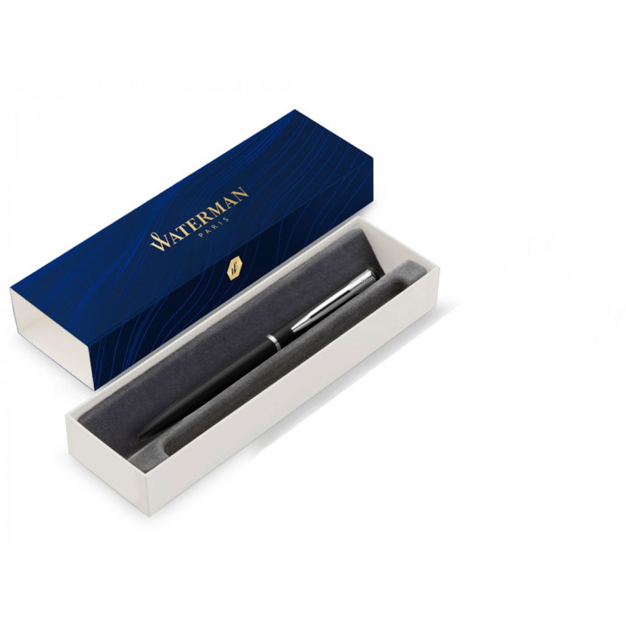 Шариковая ручка Waterman GRADUATE ALLURE, цвет: Matte Black CT