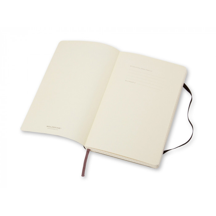 Записная книжка Moleskine Classic Soft (в клетку), Pocket (9x14 см), черный