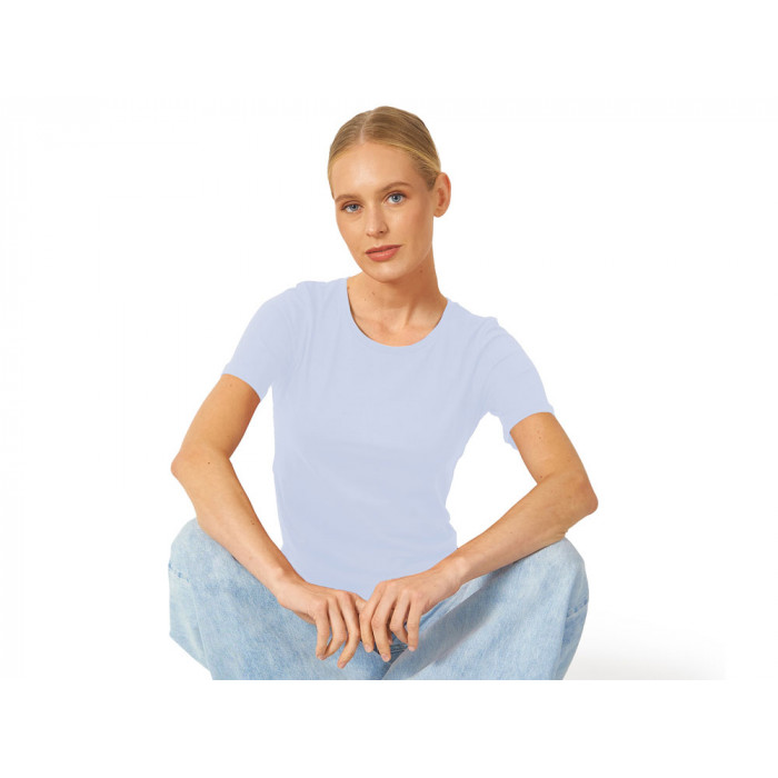 Футболка Heavy Super Club 2.0 женская, небесно-голубой