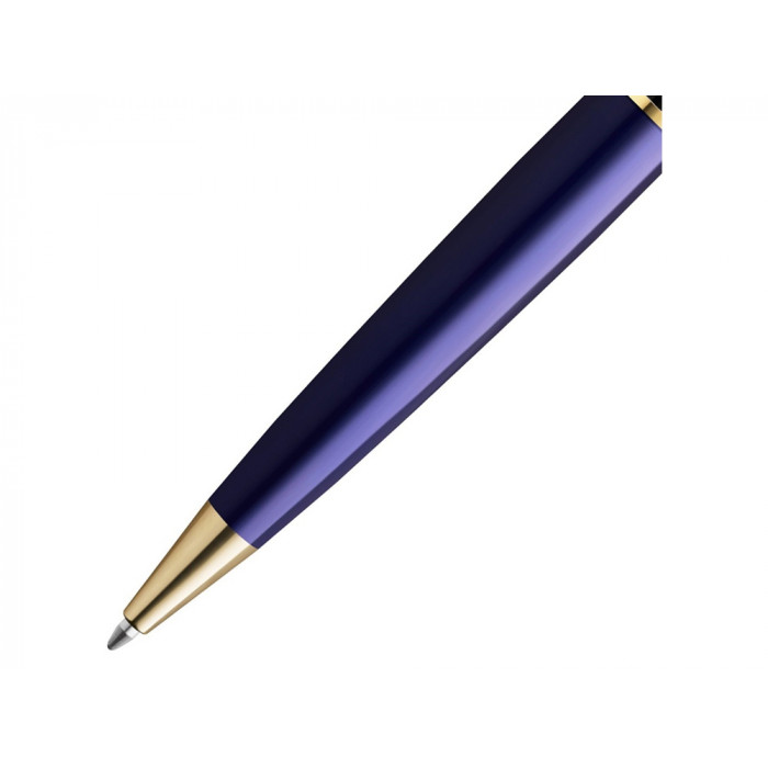 Шариковая ручка Waterman Expert Blue Lacquer GT, цвет чернил: синий М