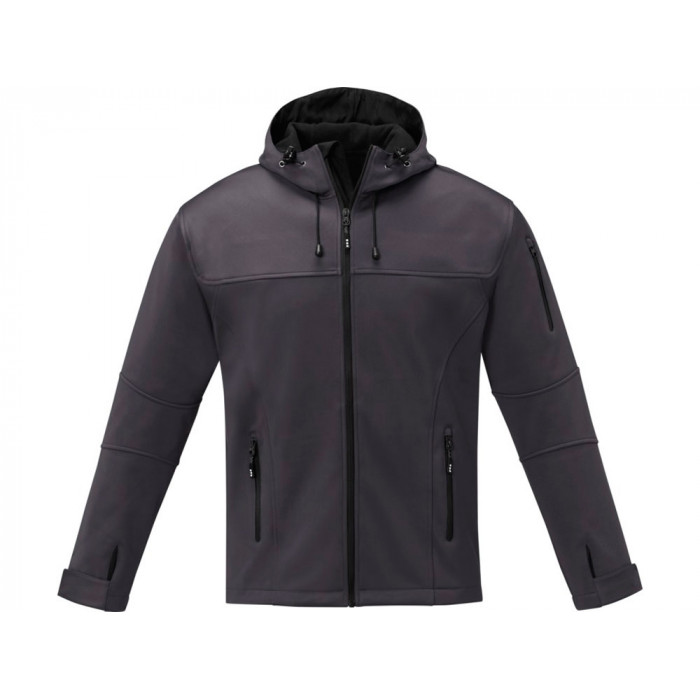 Match Мужская куртка софтшел, storm grey