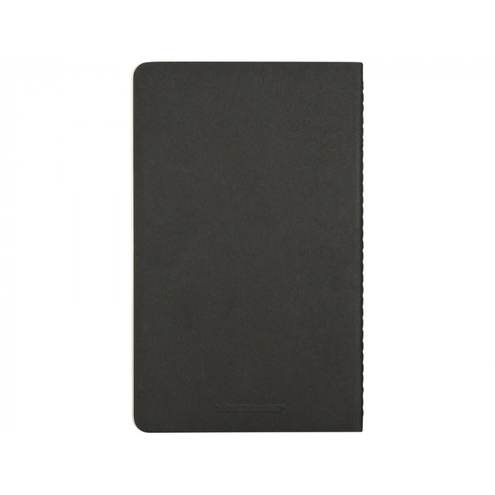 Записная книжка Moleskine Cahier (нелинованный, 3 шт.), Large (13х21см), черный