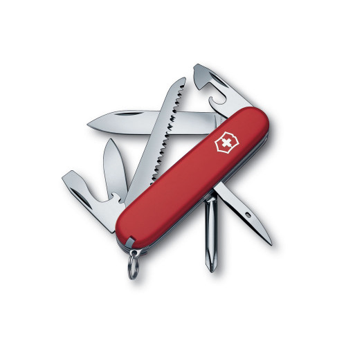 Нож перочинный VICTORINOX Hiker, 91 мм, 13 функций, красный