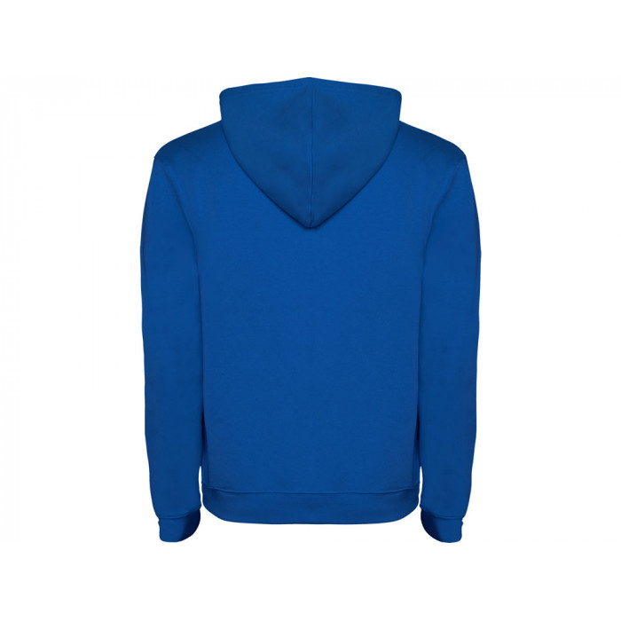 Толстовка с капюшоном Urban мужская, королевский синий/белый