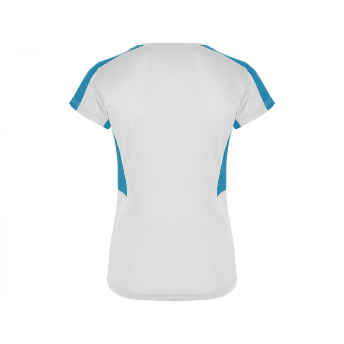 Футболка Suzuka женская, белый/бирюзовый