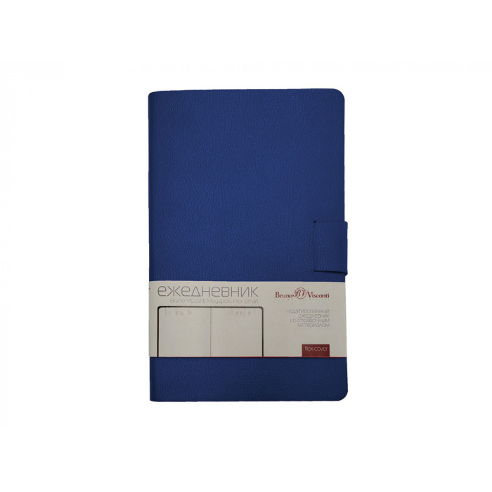 Ежедневник недатированный А5 Megapolis flex smart, синий
