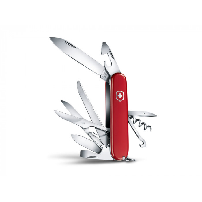 Нож перочинный VICTORINOX Huntsman, 91 мм, 15 функций, красный