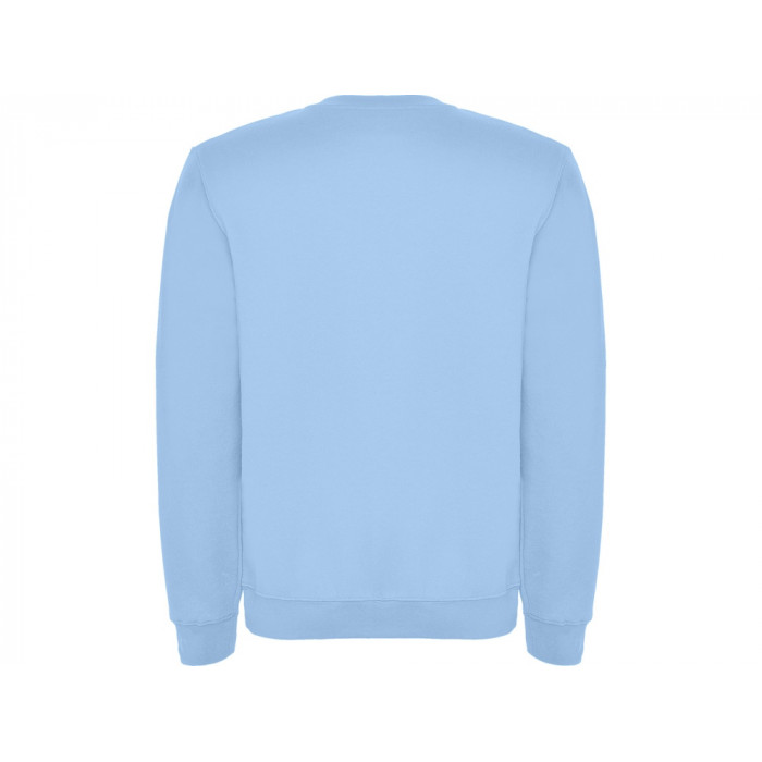Свитшот с начесом Clasica унисекс, небесно-голубой