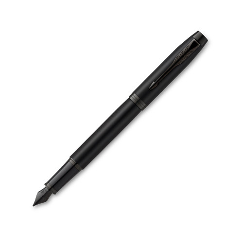 Перьевая ручка Parker IM Achromatic Matte Black BT, черный