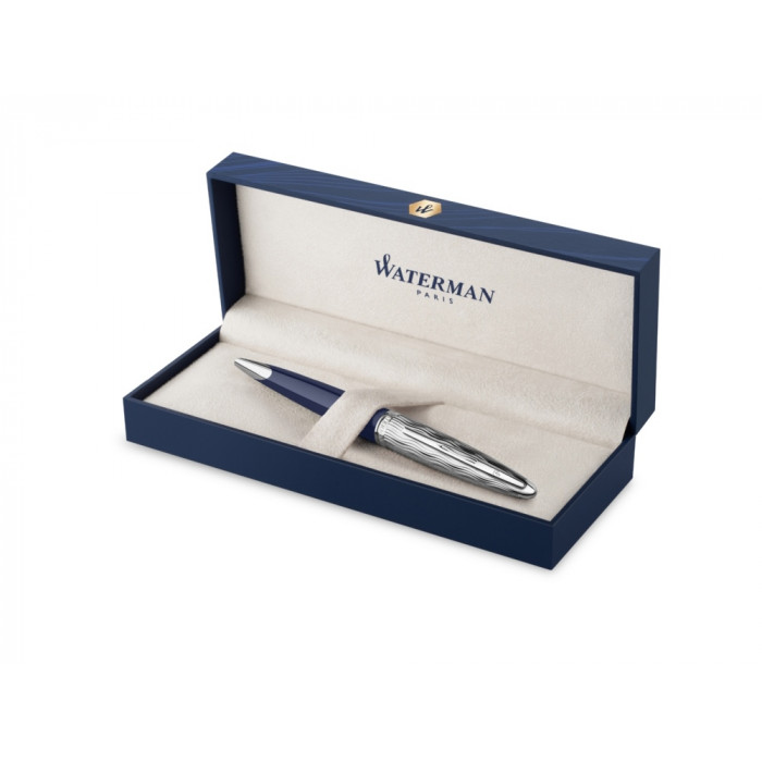 Шариковая ручка Waterman Carene22 SE deluxe Blue CT, стержень: M, цвет: Blue, в подарочной упаковке