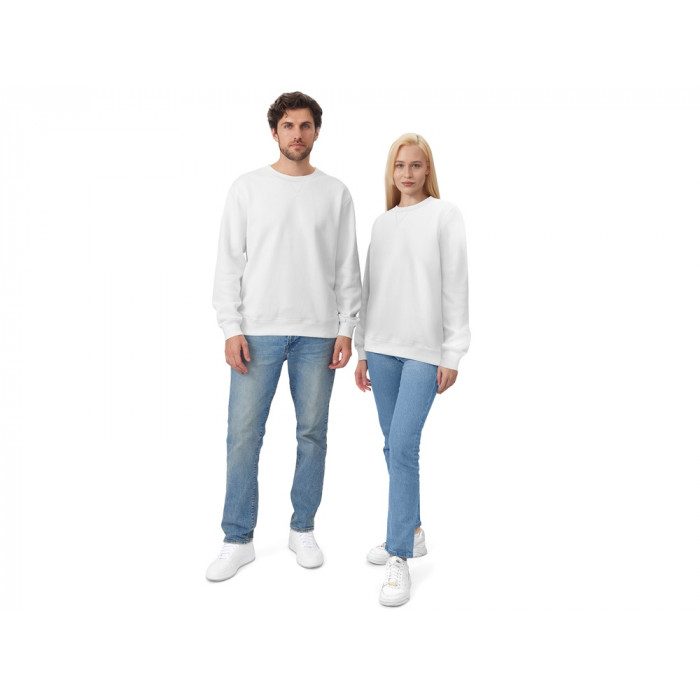 Свитшот оверсайз Lisbon унисекс, белый