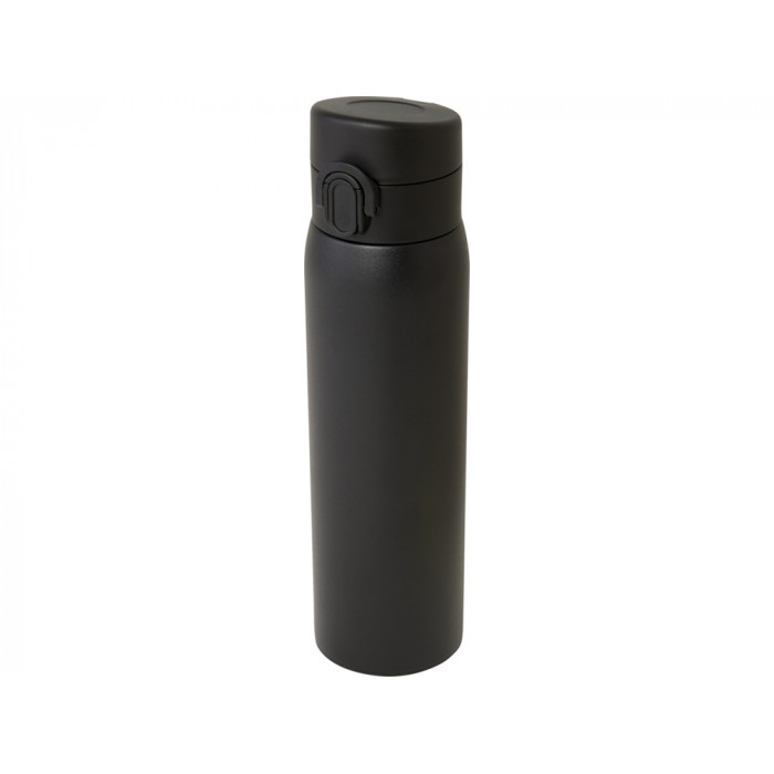 Термос Sika из нержавеющей стали, сертифицированной по стандарту RCS, объемом 450 мл с изоляцией - Черный