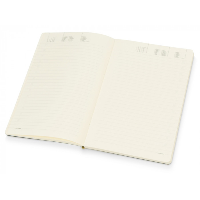 Ежедневник А5 недатированный Megapolis Velvet Flex, золотистый