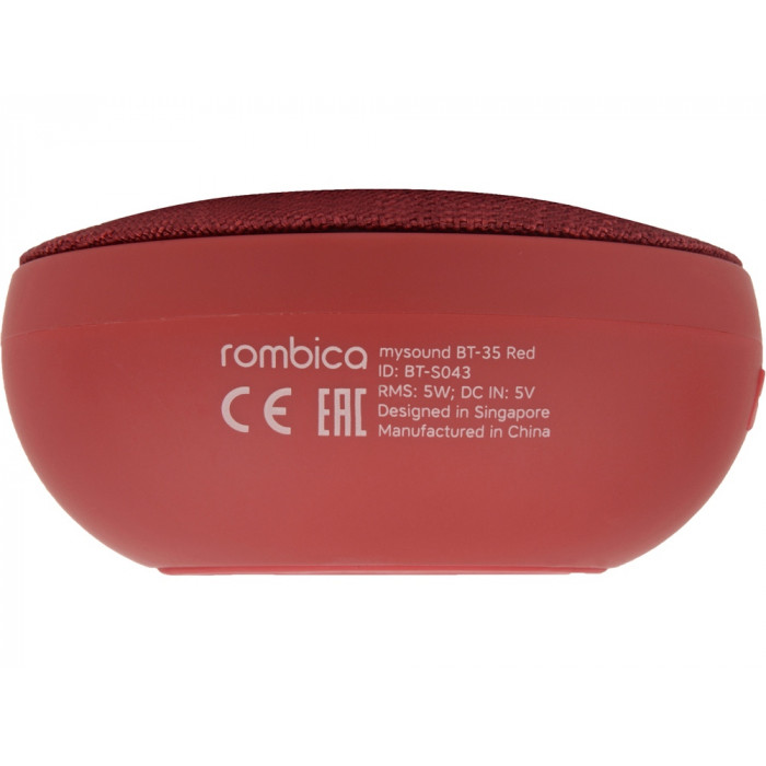 Портативная акустика Rombica mysound BT-35 Red, красный