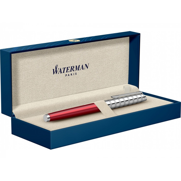 Перьевая ручка Waterman Hemisphere French riviera Deluxe RED CLUB в подарочной коробке