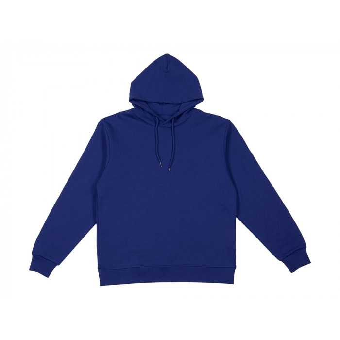 Толстовка с капюшоном оверсайз Lisbon унисекс, классический синий