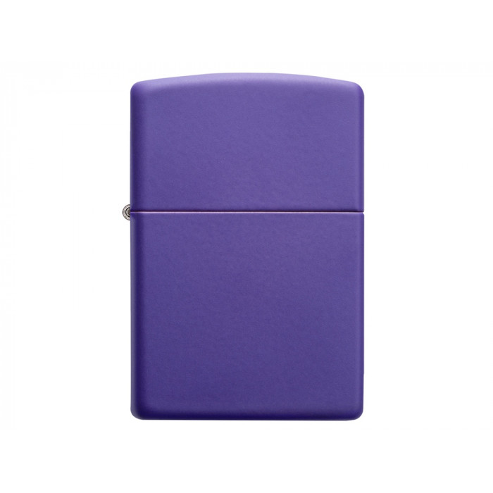 Зажигалка ZIPPO Classic с покрытием Purple Matte, латунь/сталь, фиолетовая, матовая, 38x13x57 мм