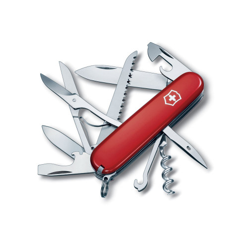 Нож перочинный VICTORINOX Huntsman, 91 мм, 15 функций, красный