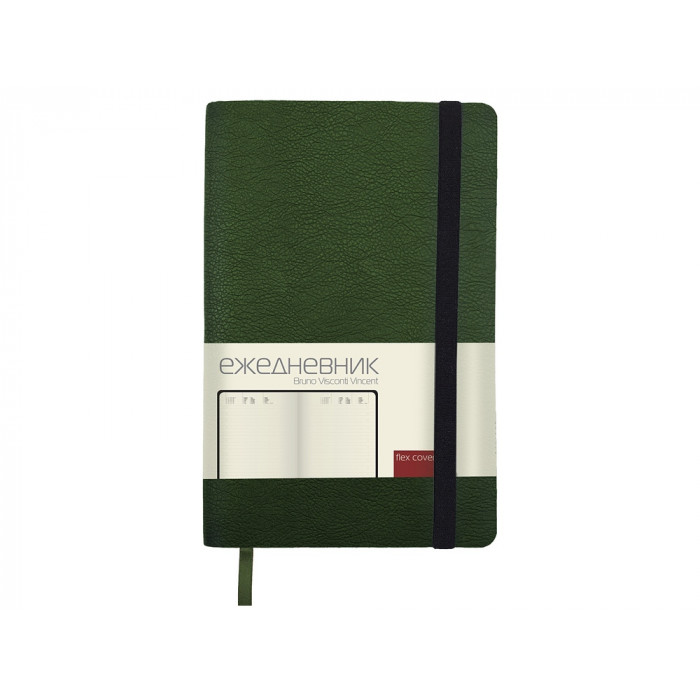 Ежедневник недатированный А5 Vincent new, зеленый