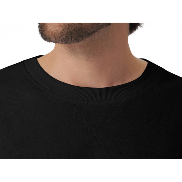 Свитшот оверсайз Lisbon унисекс, черный