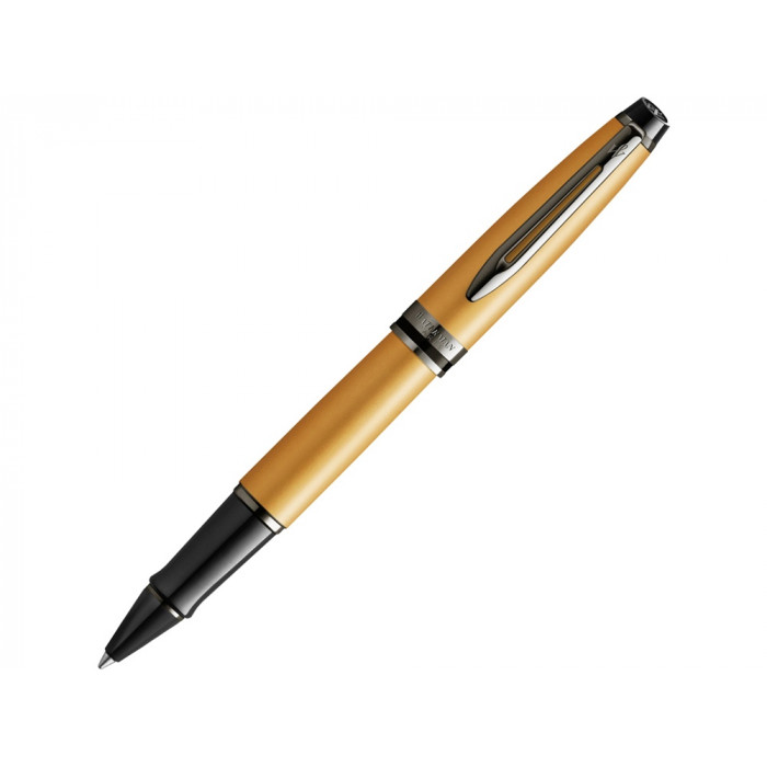 Ручка-роллер Waterman Expert GoldF BLK в подарочной упаковке