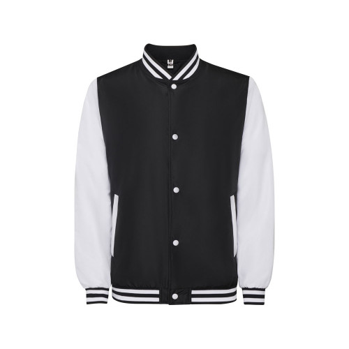 Бомбер утепленный California унисекс, черный/белый