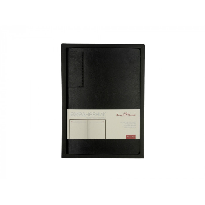 Ежедневник недатированный  А5 LONDON, черный