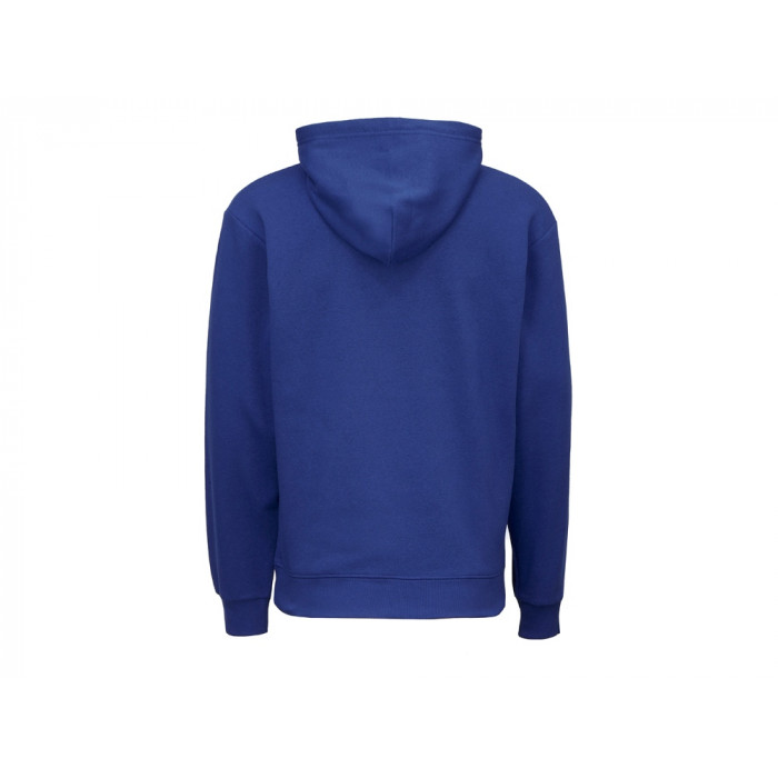 Толстовка с капюшоном оверсайз Lisbon унисекс, классический синий