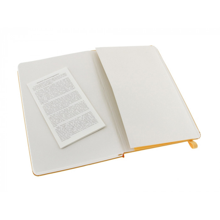 Записная книжка Moleskine Classic (в линейку) в твердой обложке, Large (13х21см), оранжевый