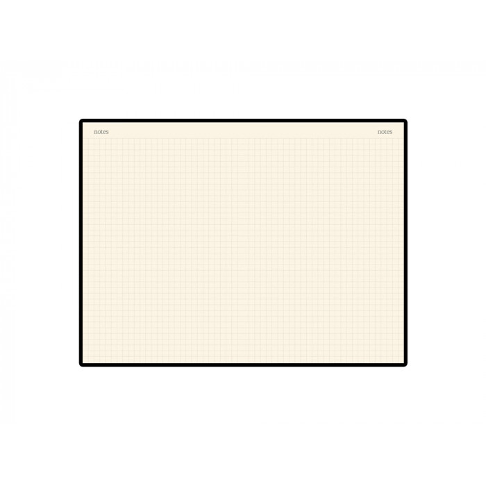 Блокнот А5 Megapolis Velvet на резинке, черный