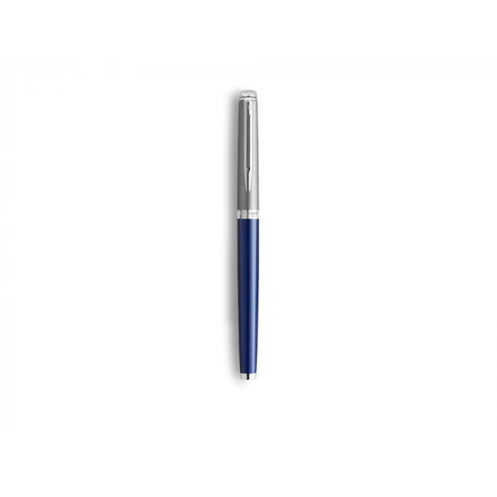 Перьевая ручка Waterman Hemisphere Entry Point Stainless Steel with Blue Lacquer в подарочной упаковке