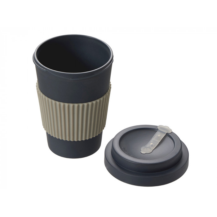 Термокружка Muffin из натуральных волокон, темно-серый