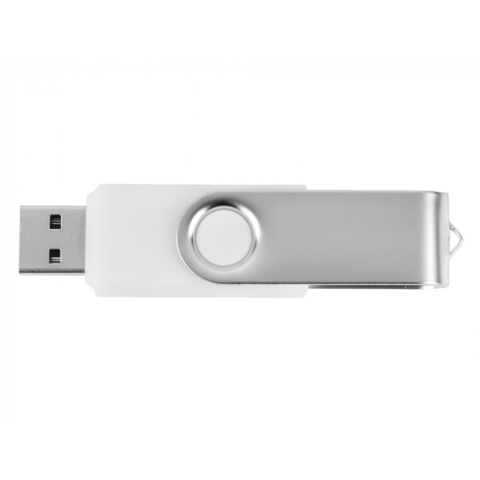 Флеш-карта USB 2.0 16 Gb Квебек, белый