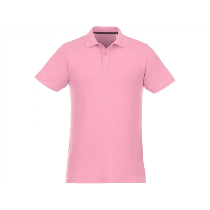 Мужское поло Helios с коротким рукавом, light pink