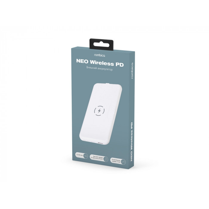 Внешний аккумулятор Rombica NEO Wireless PD White