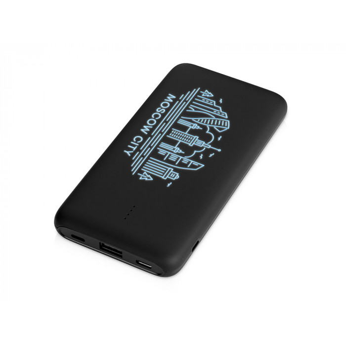 Внешний беспроводной аккумулятор с подсветкой лого Reserve X v.2, 8000 mAh, ярко-черный Внешний беспроводной аккумулятор с подсветкой лого Reserve X v.2, 8000 mAh, ярко-черный