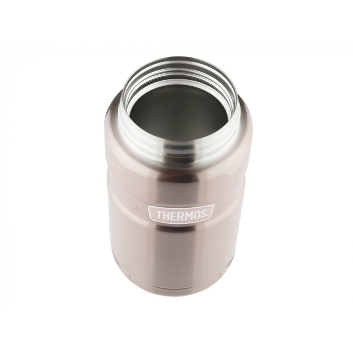 Термос из нерж. стали с ложкой тм THERMOS SK3021Р 0,7L, розовый