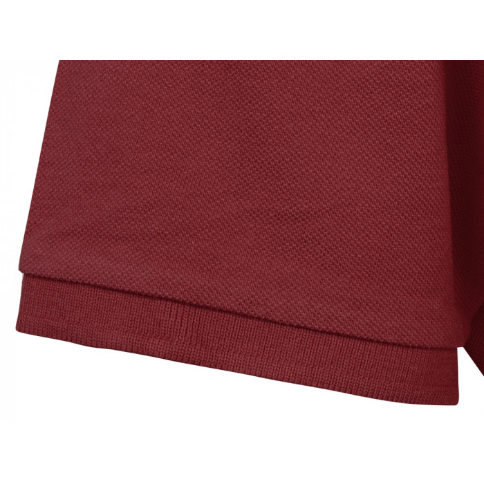 Calgary женская футболка-поло с коротким рукавом, бургунди