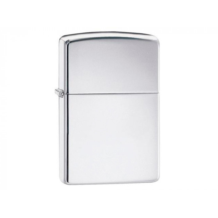 Зажигалка ZIPPO Armor™ c покрытием High Polish Chrome, латунь/сталь, серебристая, 38x13x57 мм