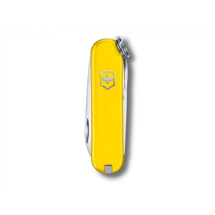 Нож-брелок VICTORINOX Classic SD Colors Sunny Side, 58 мм, 7 функций, жёлтый