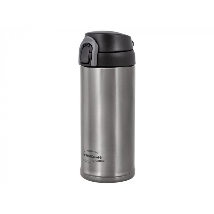 Термос из нерж. стали тм ThermoCafe TC-350T (Dark Grey), 0.35L, серый