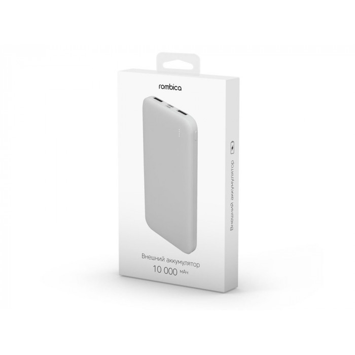 Внешний аккумулятор Rombica NEO P10 White