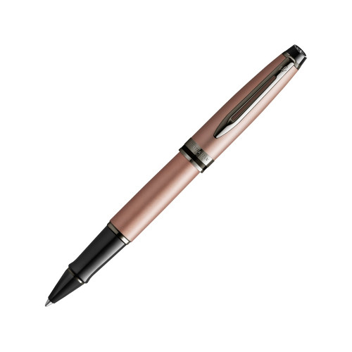 Ручка-роллер Waterman Expert Rose Gold F BLK в подарочной упаковке