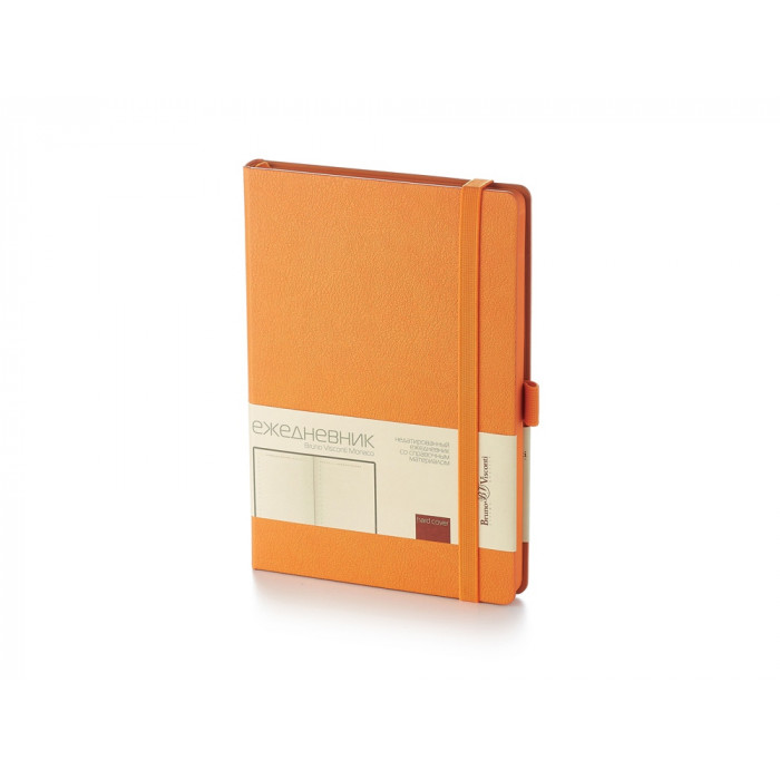 Ежедневник А5 недатированный Monaco, оранжевый