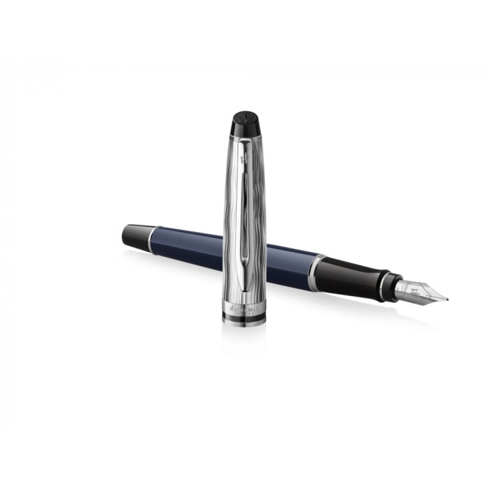 Перьевая ручка Waterman Expert22 SE deluxe Blue CT, перо: F, цвет: Blue, в подарочной упаковке