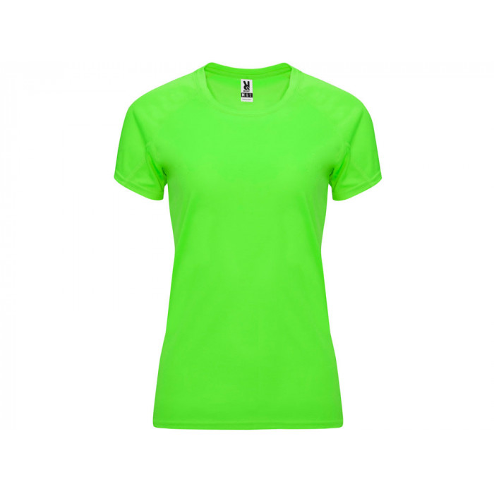 Футболка Bahrain женская, неоновый зеленый