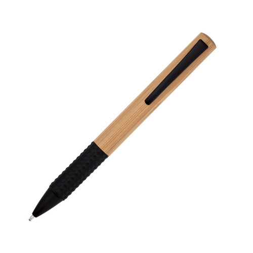 BACH. Шариковая ручка из бамбука, Черный
